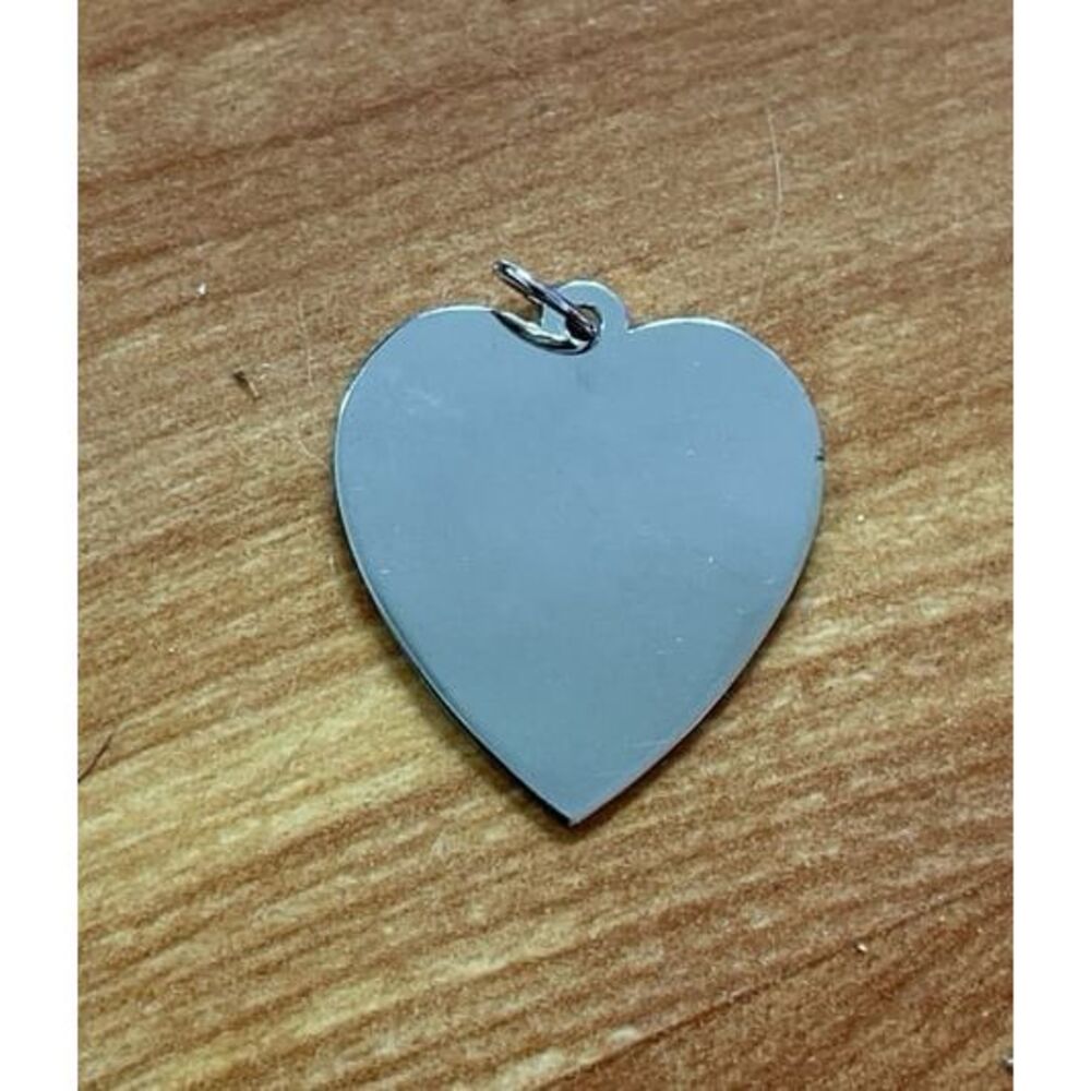 Crea Ster Silver Heart Shape pendant